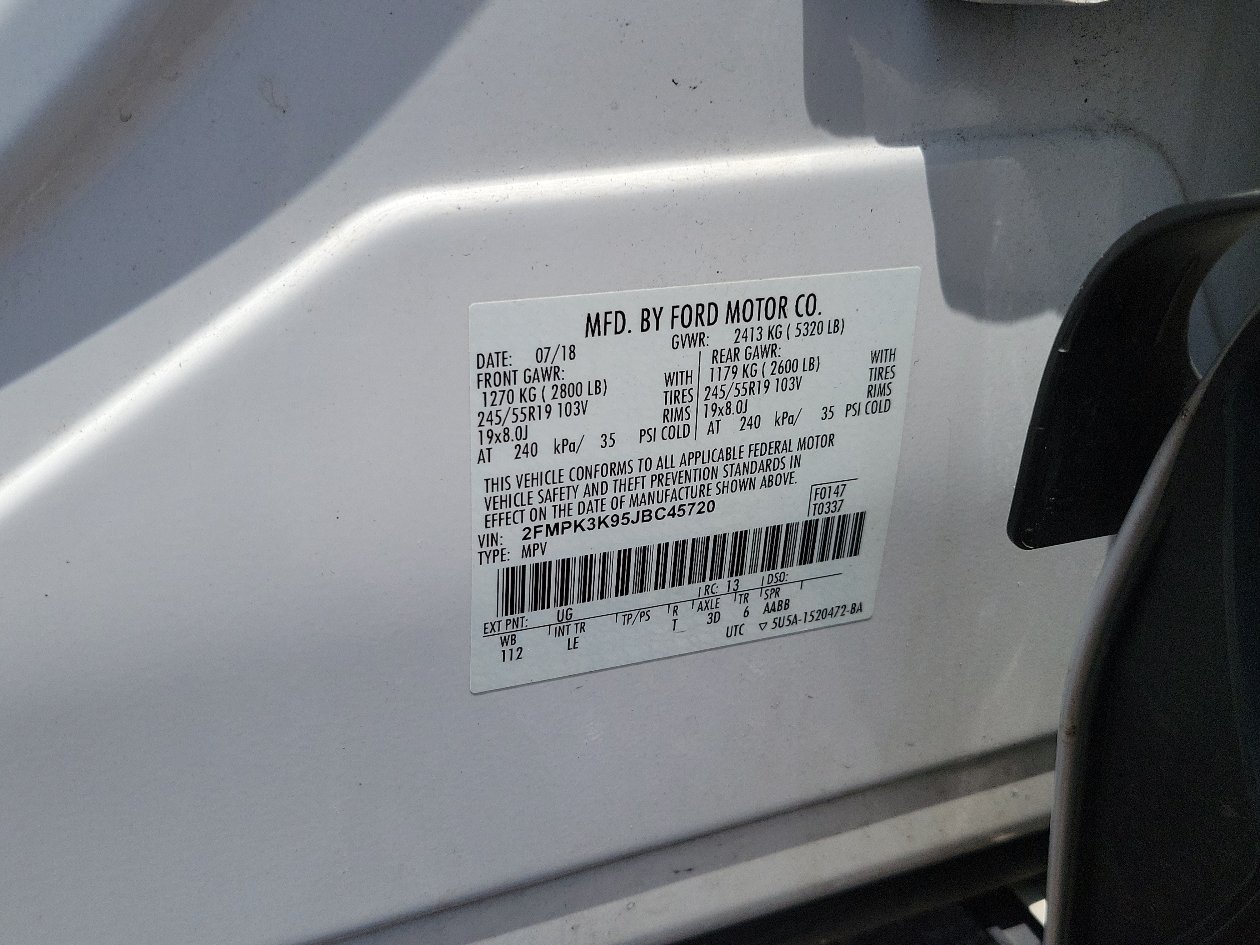 Used 2018 Ford Edge Titanium FWD image 33