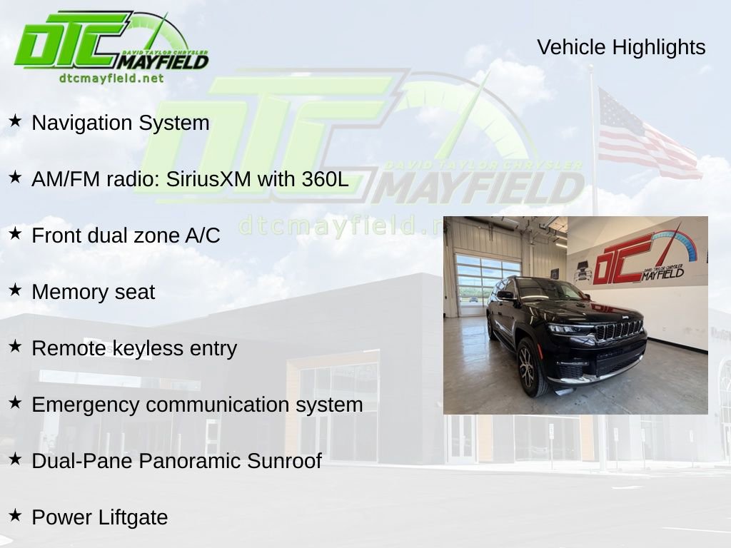 Used 2025 Jeep Grand Cherokee L Limited AWD/4WD image 6