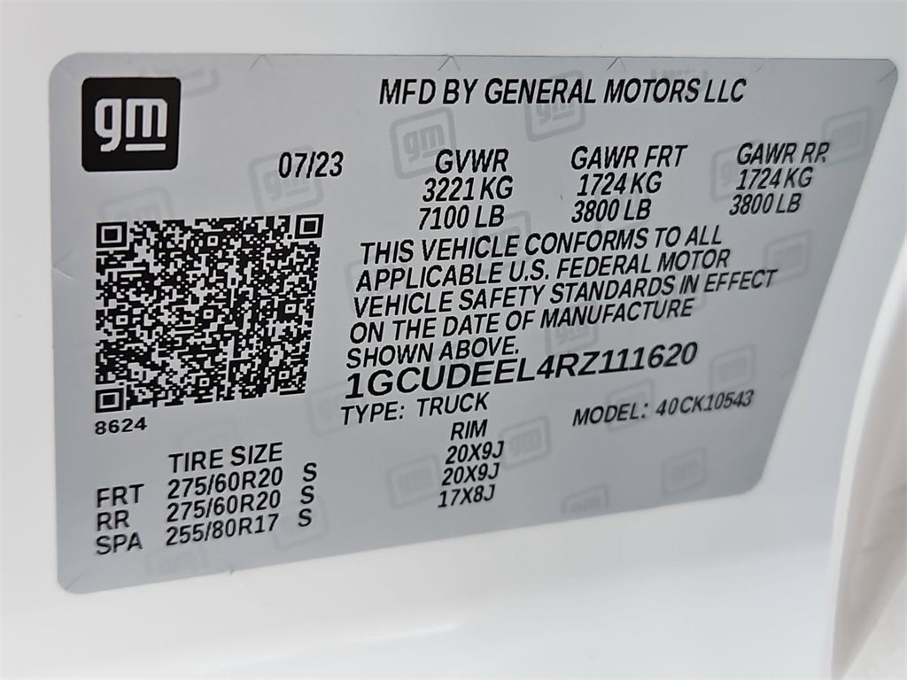 Certified 2024 Chevrolet Silverado 1500 RST w/ Texas Edition Plus image 41