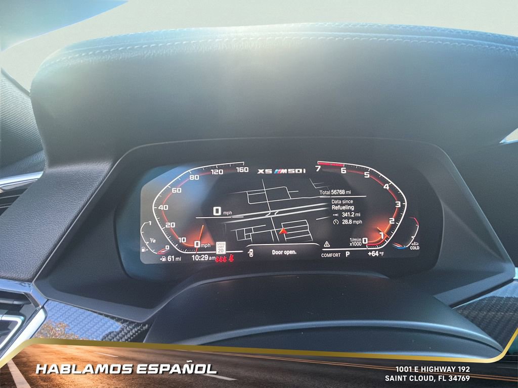 Used 2021 BMW X5 M50i w/ Parking Assistance Package image 20