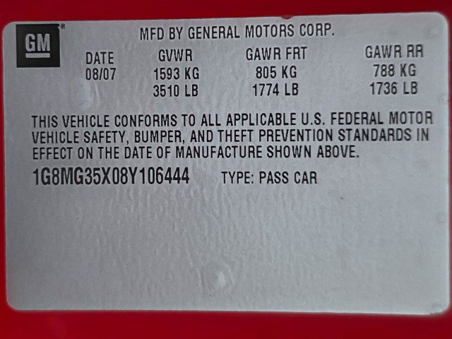 Used 2008 Saturn Sky Red Line RWD image 31