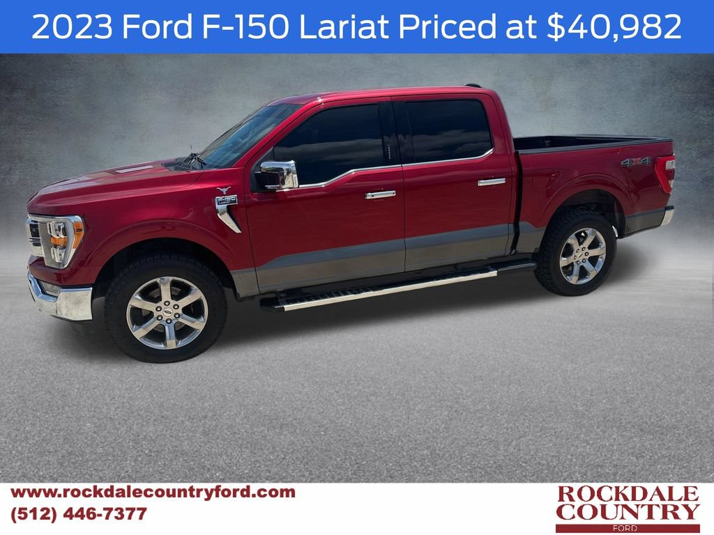 Used 2023 Ford F150 Lariat AWD/4WD image 1