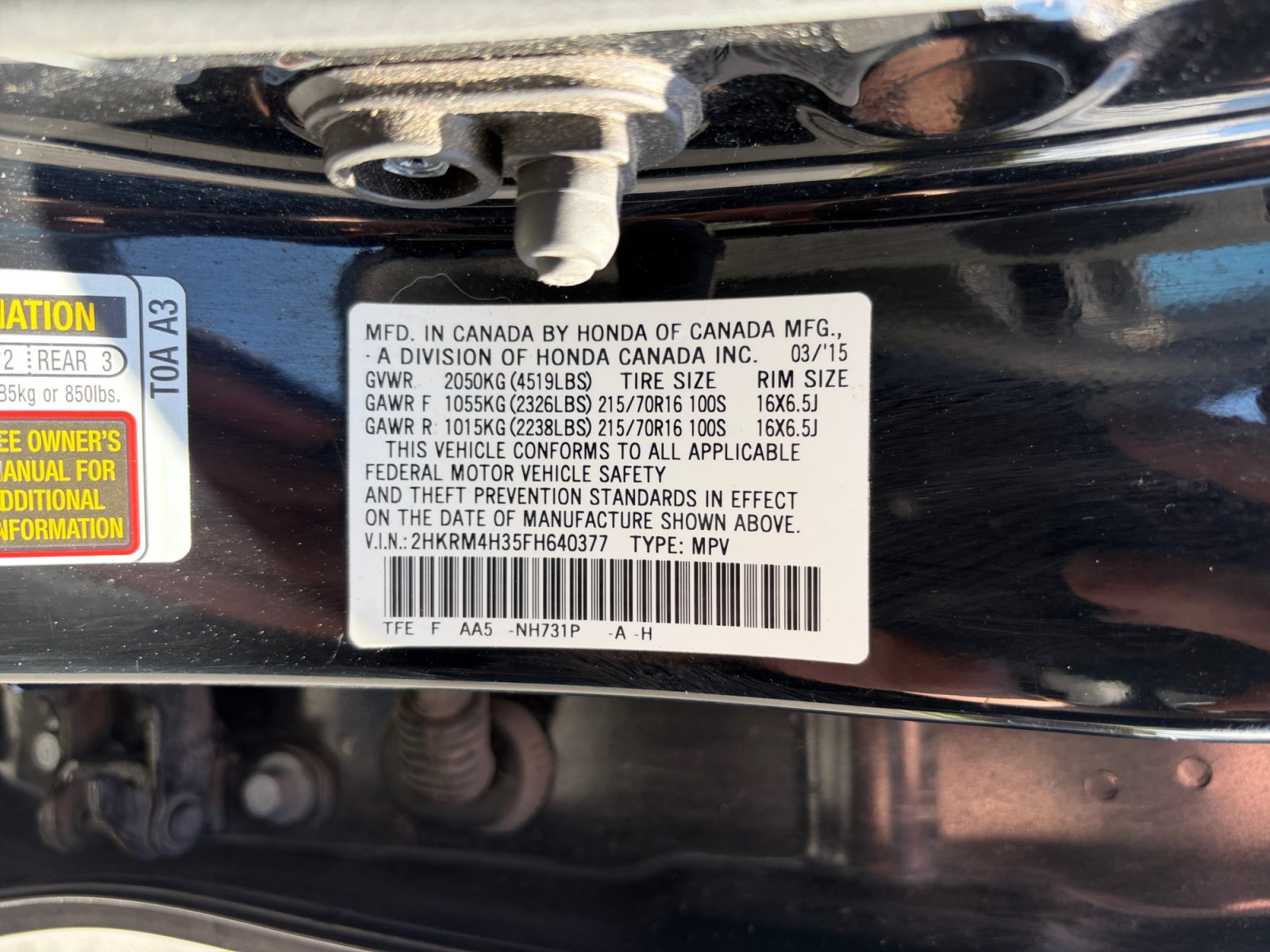 Used 2015 Honda CR-V LX image 20