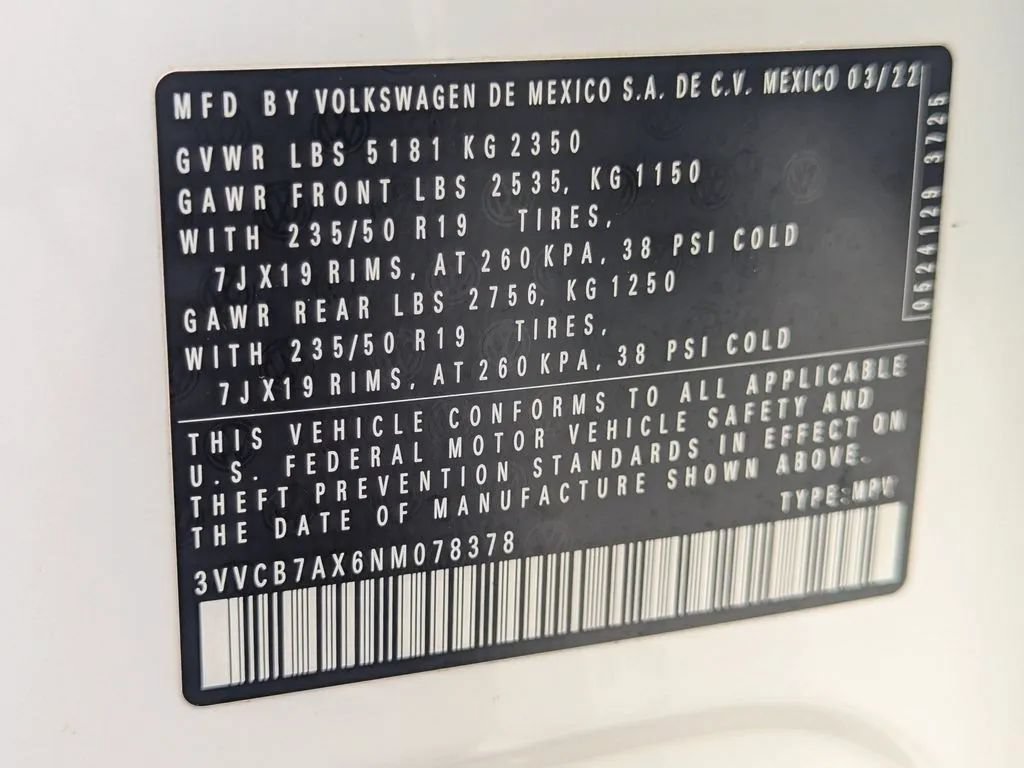 Used 2022 Volkswagen Tiguan SE R-Line FWD image 28