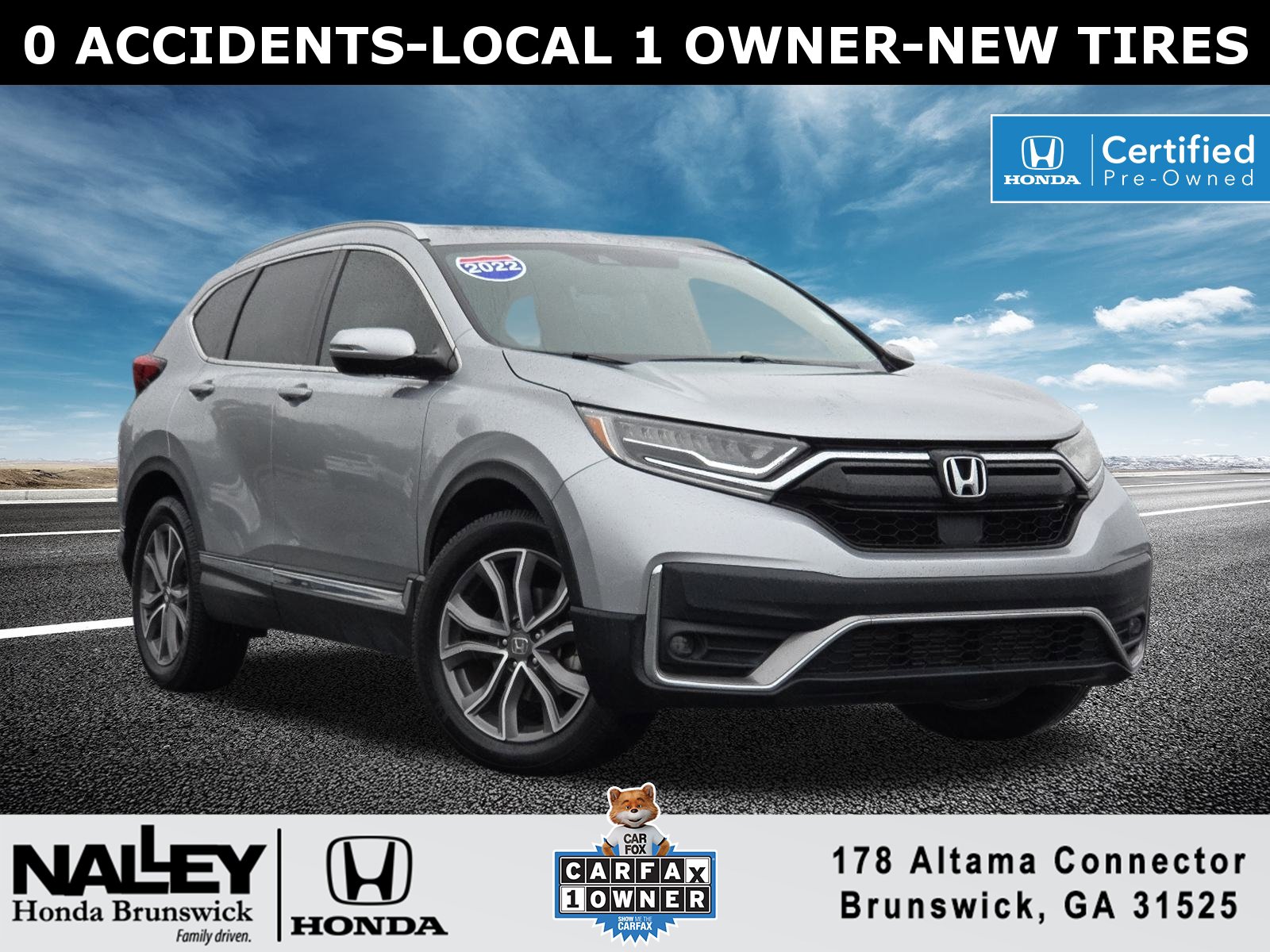 Certified 2022 Honda CR-V Touring