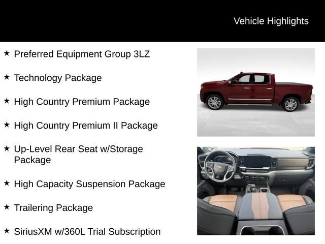 Certified 2025 Chevrolet Silverado 1500 High Country AWD/4WD image 27