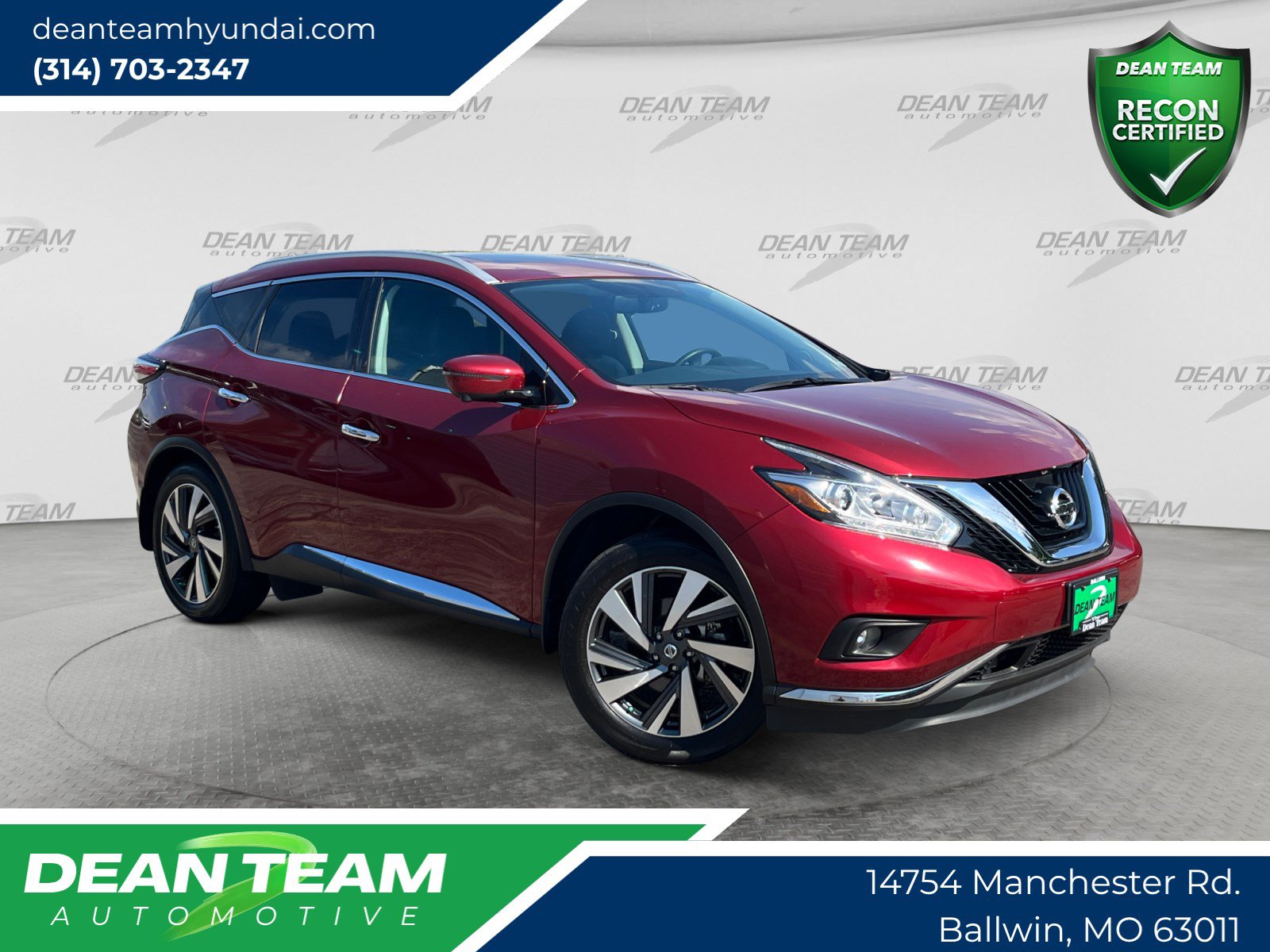 Used 2018 Nissan Murano Platinum w/ Cargo Package