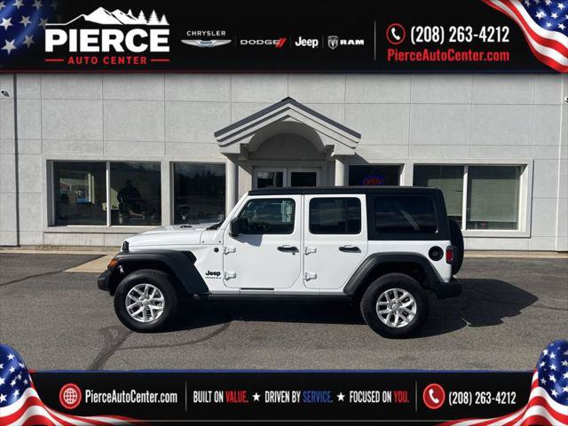 Certified 2023 Jeep Wrangler Unlimited Sport