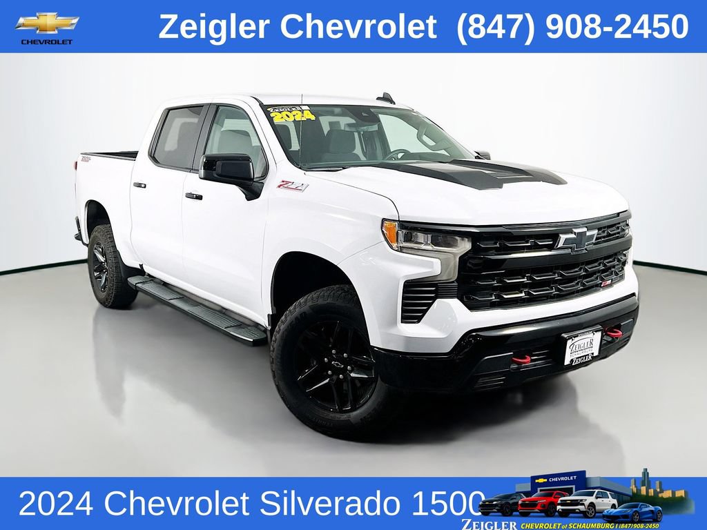 Used 2024 Chevrolet Silverado 1500 LT Trail Boss w/ Protection Package AWD/4WD image 1