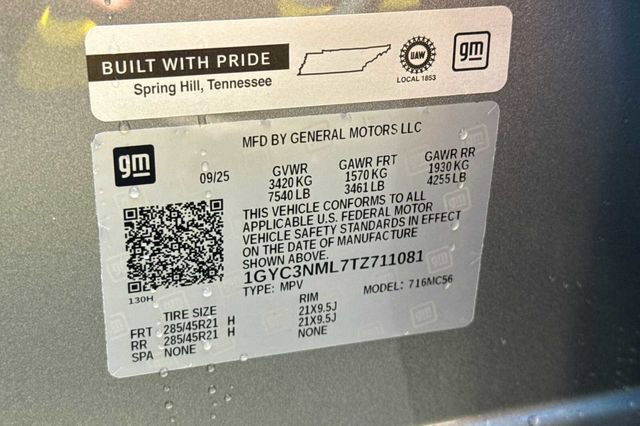 New 2026 Cadillac Vistiq Sport w/ LPO, Floor Liner Package image 29