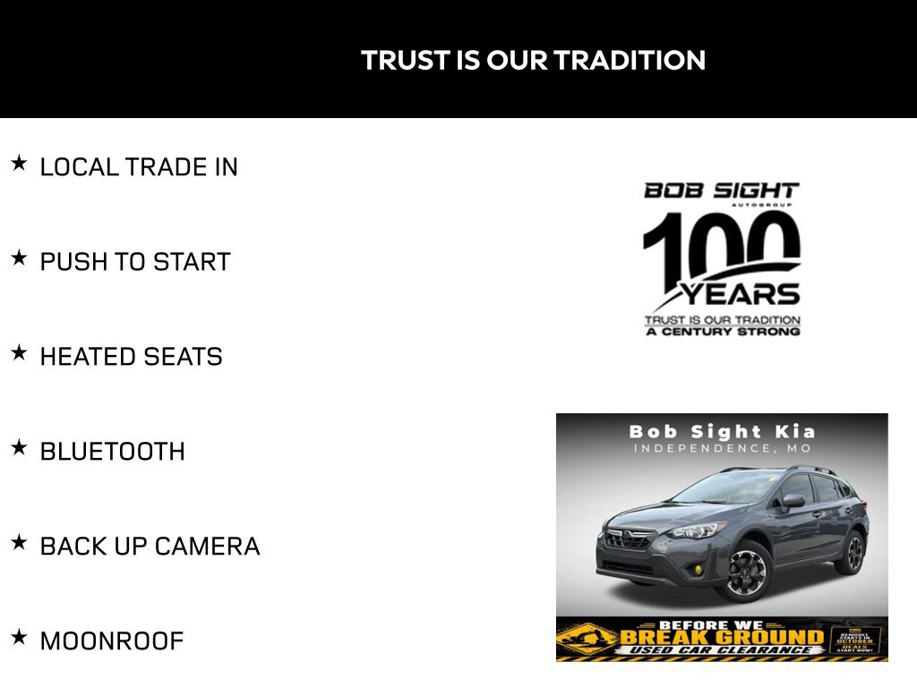 Used 2022 Subaru Crosstrek 2.0i Premium w/ Moonroof Package AWD/4WD image 2