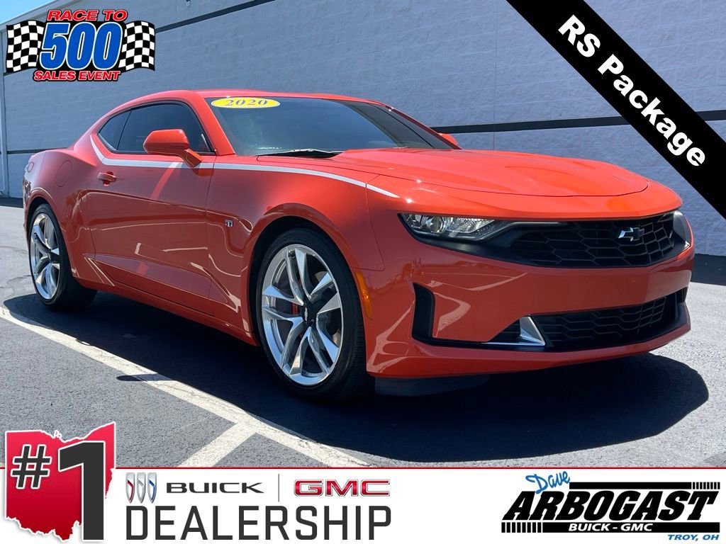 Used 2020 Chevrolet Camaro LT w/ RS Package RWD image 1