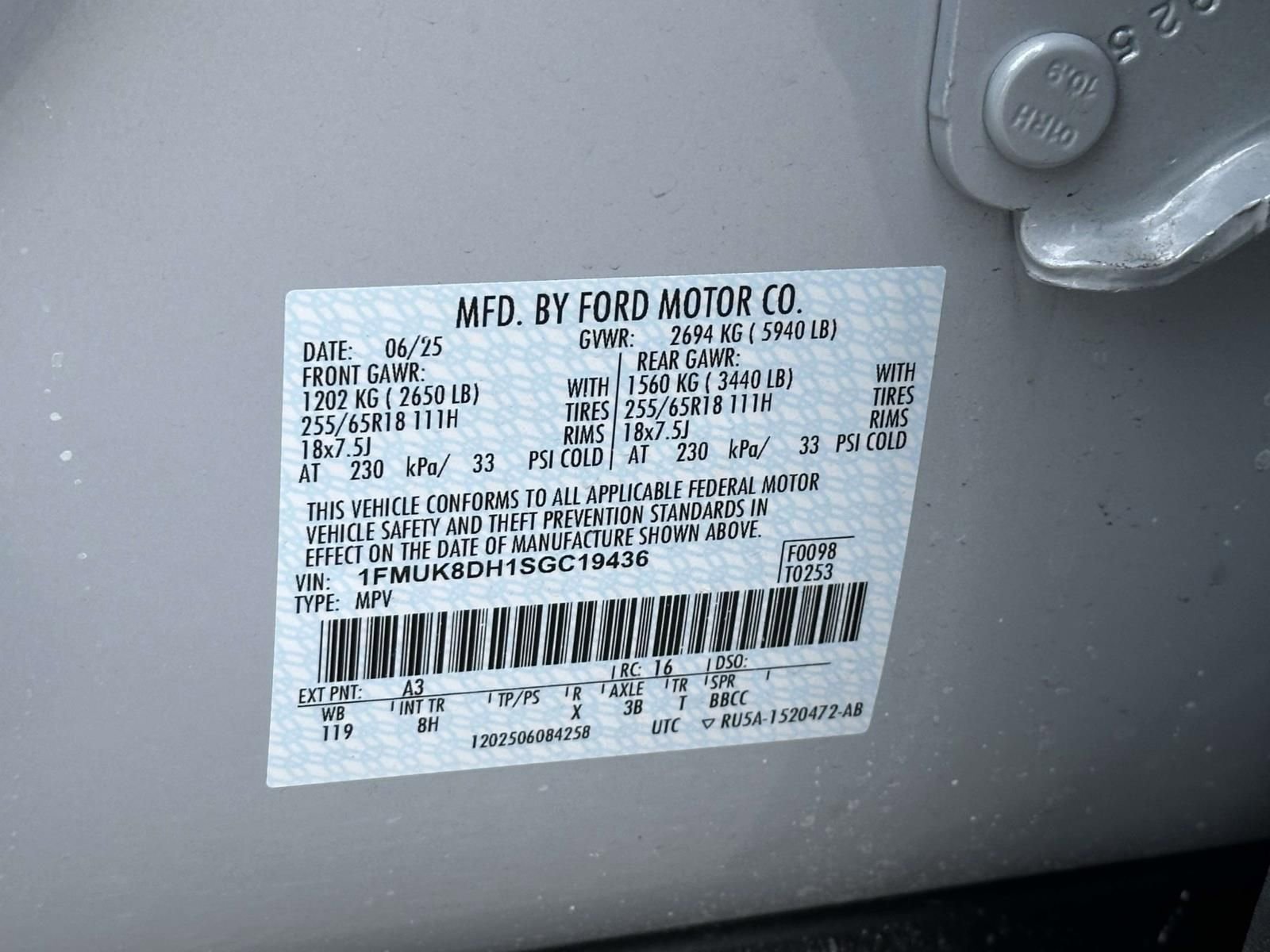 Used 2025 Ford Explorer Active image 10