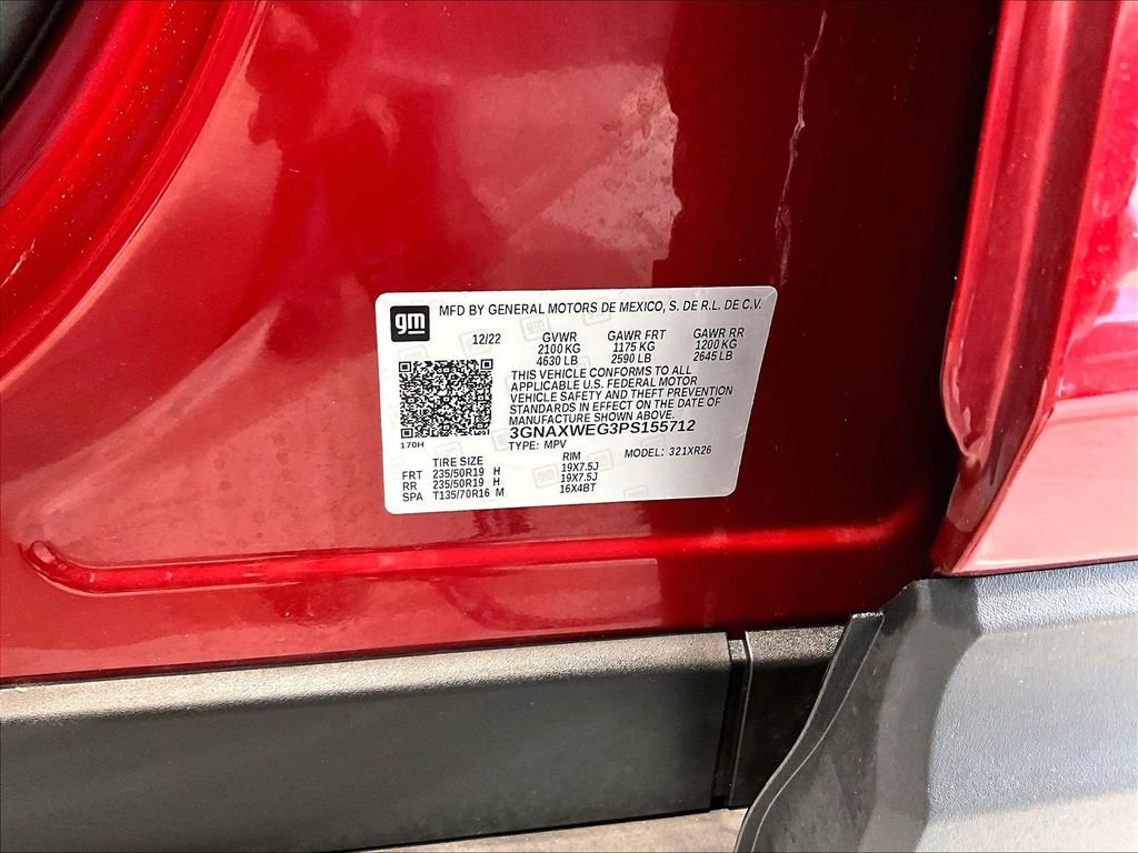 Used 2023 Chevrolet Equinox RS w/ LPO, Cargo Package image 28