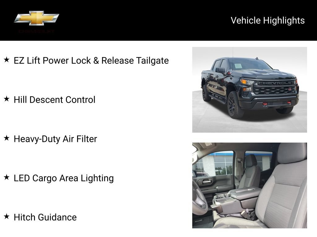 Certified 2022 Chevrolet Silverado 1500 Custom Trail Boss AWD/4WD image 19