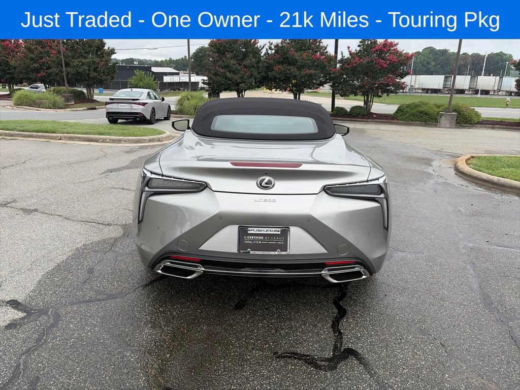Used 2021 Lexus LC 500 Convertible w/ Touring Package RWD image 3