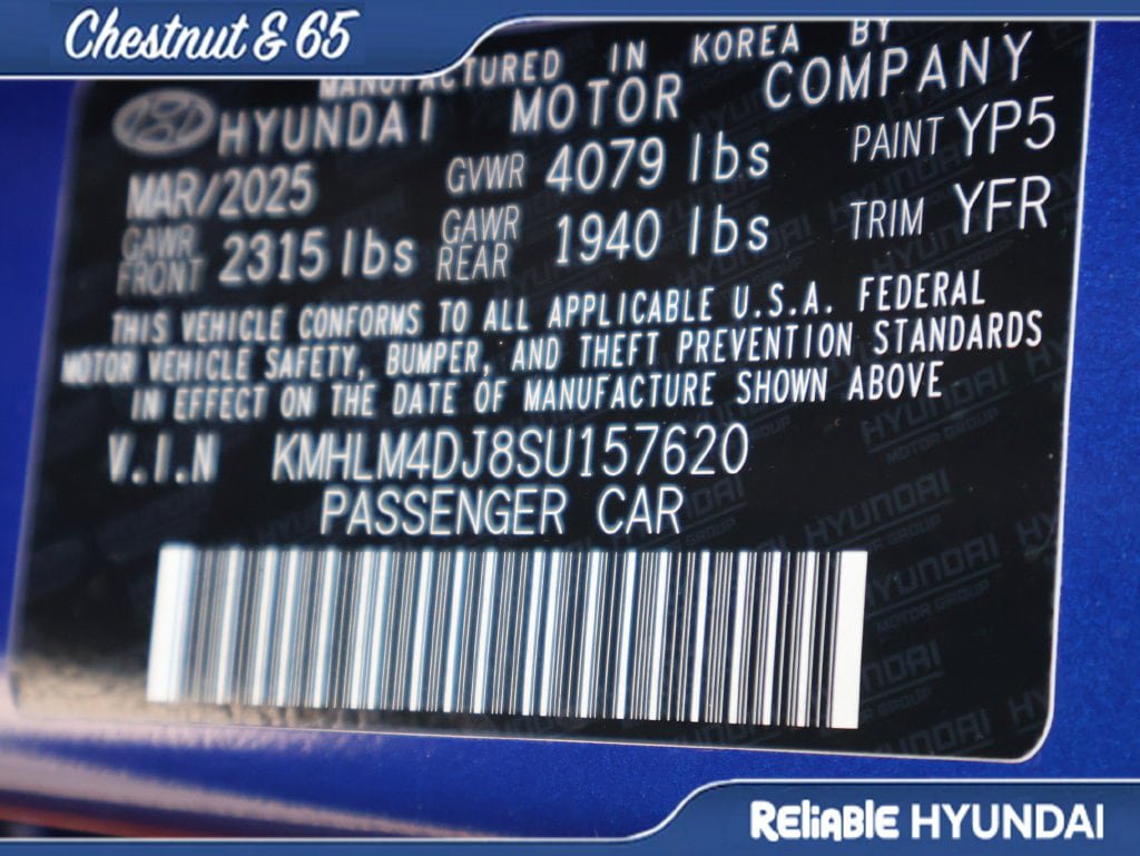 Certified 2025 Hyundai Elantra SEL FWD image 40