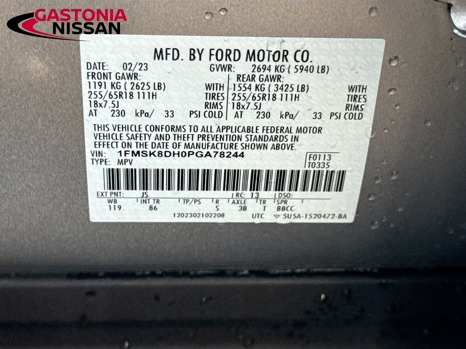 Used 2023 Ford Explorer XLT AWD/4WD image 39