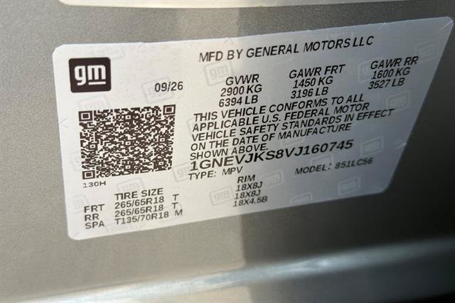 New 2027 Chevrolet Traverse Z71 w/ Enhanced Driving Package AWD/4WD image 33