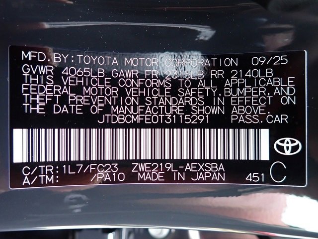 New 2026 Toyota Corolla SE image 15