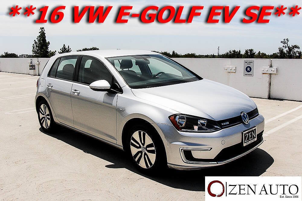 Used 2016 Volkswagen e-Golf SE FWD image 36