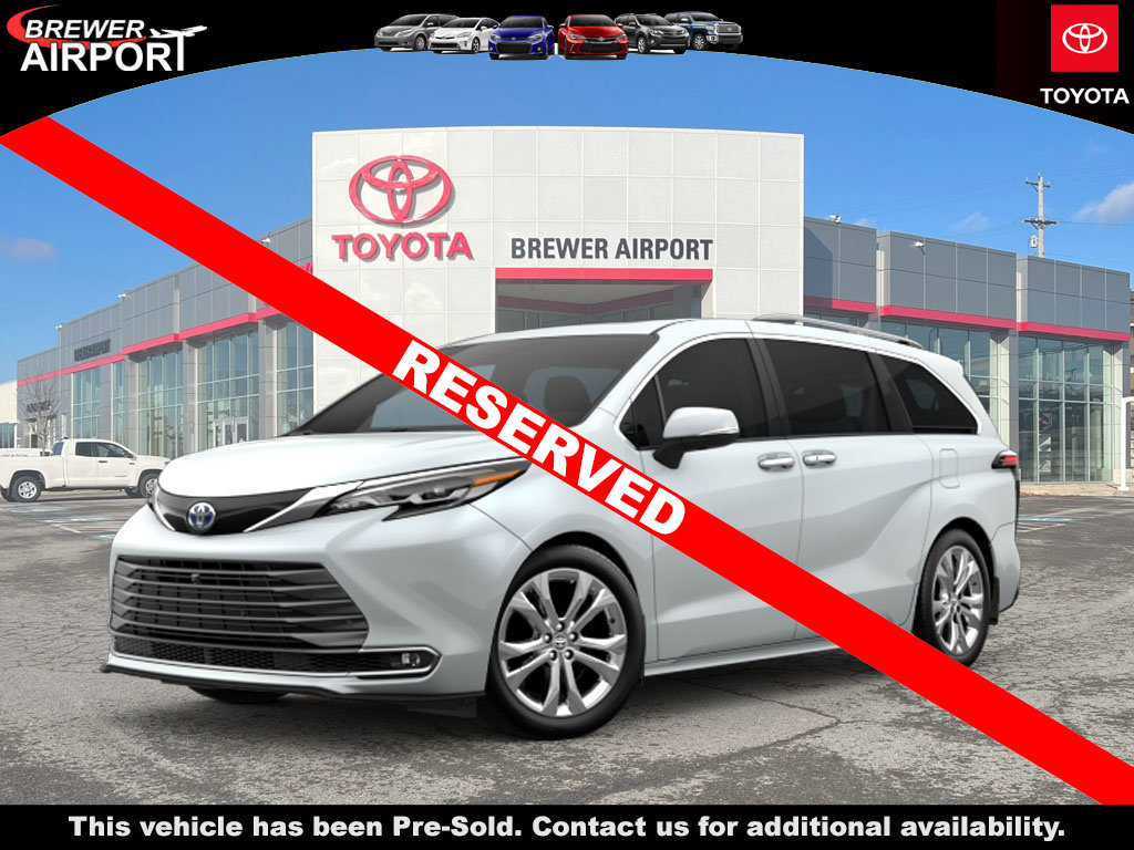 New 2026 Toyota Sienna Platinum
