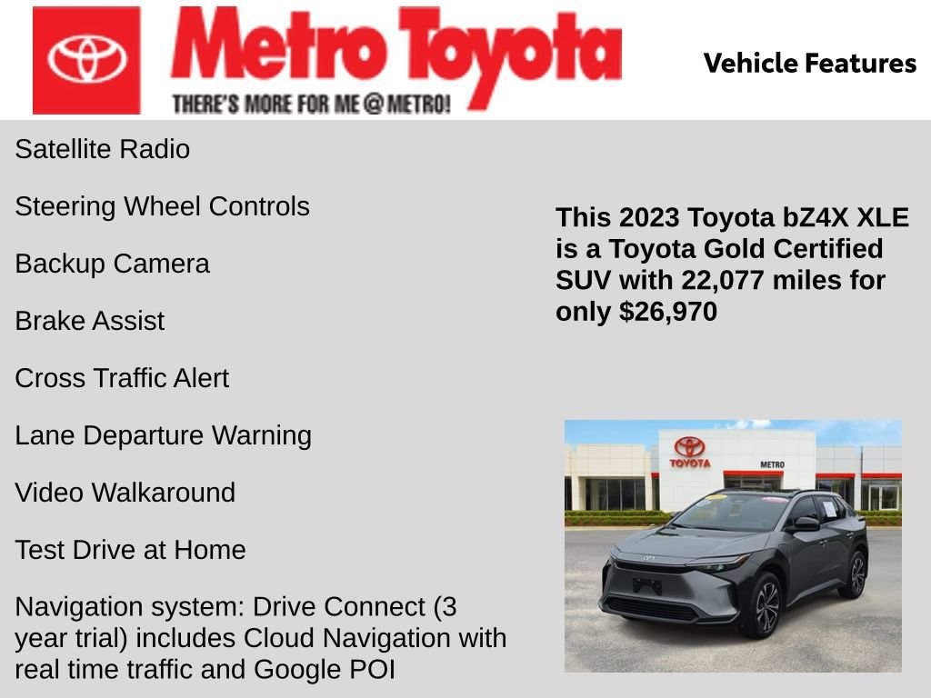 Certified 2023 Toyota bZ4X AWD w/ Weather Package image 16