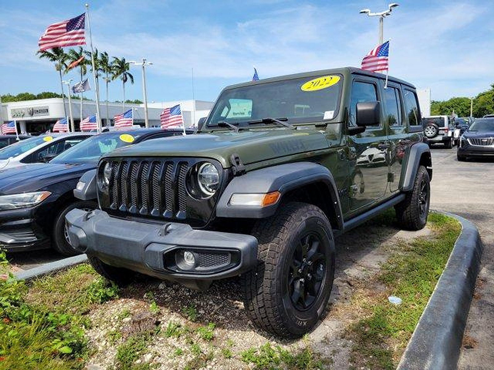 Used 2022 Jeep Wrangler Unlimited Sport AWD/4WD image 3