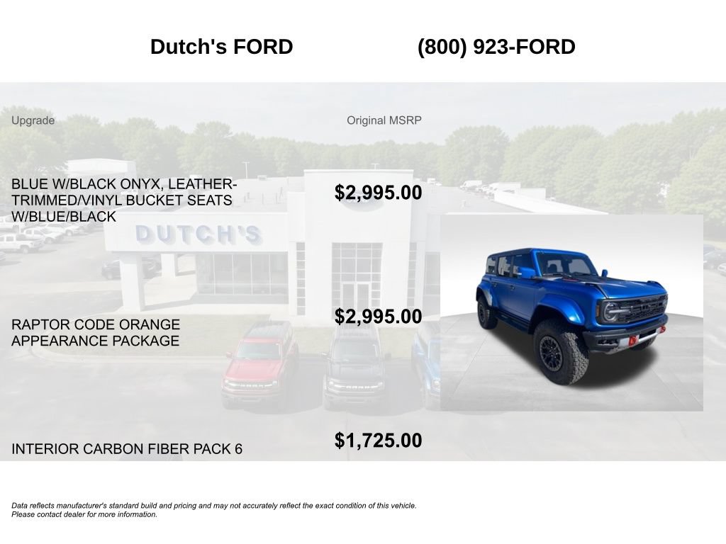 Used 2024 Ford Bronco Raptor AWD/4WD image 6