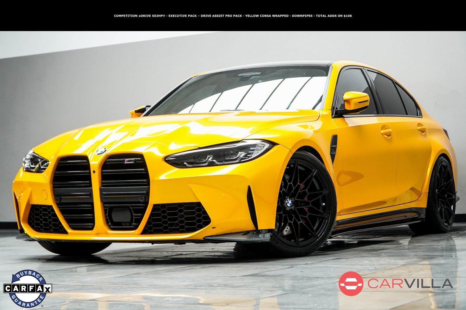 Used 2022 BMW M3 Competition w/ Executive Package image 1