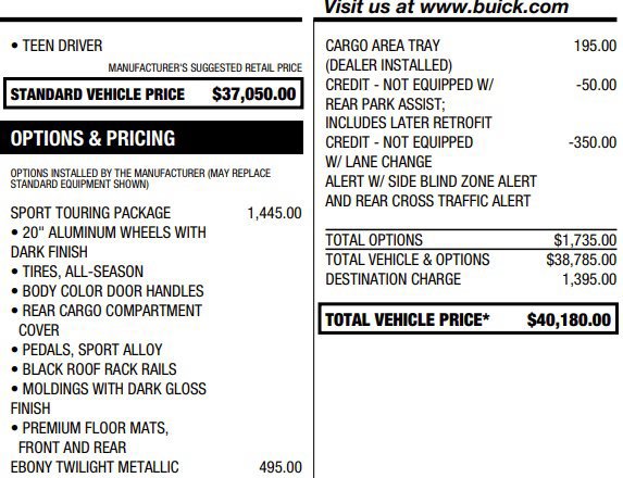 Certified 2023 Buick Envision Preferred w/ Sport Touring Package AWD/4WD image 2