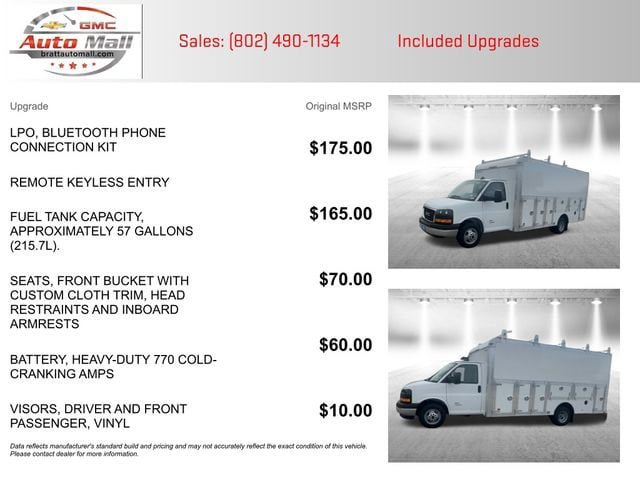 New 2025 GMC Savana 4500 w/ Power Convenience Package RWD image 4