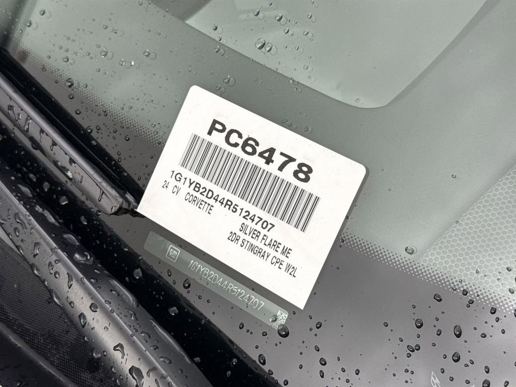 Used 2024 Chevrolet Corvette Stingray Preferred Cpe w/ Stealth Interior Trim Package image 30