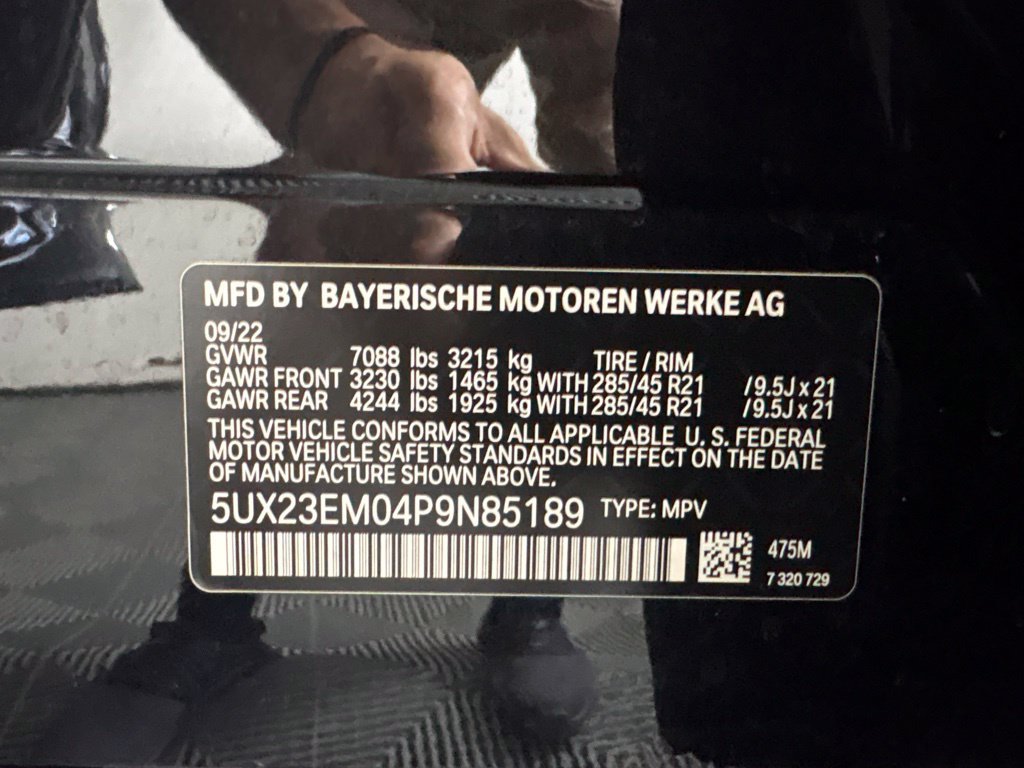 Certified 2023 BMW X7 xDrive40i w/ Executive Package AWD/4WD image 36