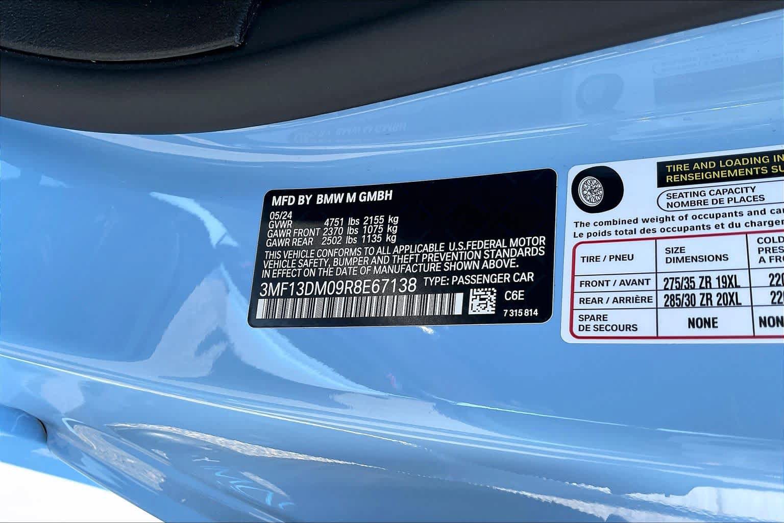 Used 2024 BMW M2 w/ Lighting Package RWD image 32
