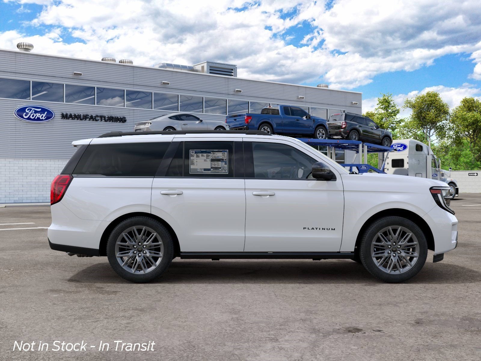 New 2027 Ford Expedition Platinum w/ Stealth Appearance Package RWD image 5