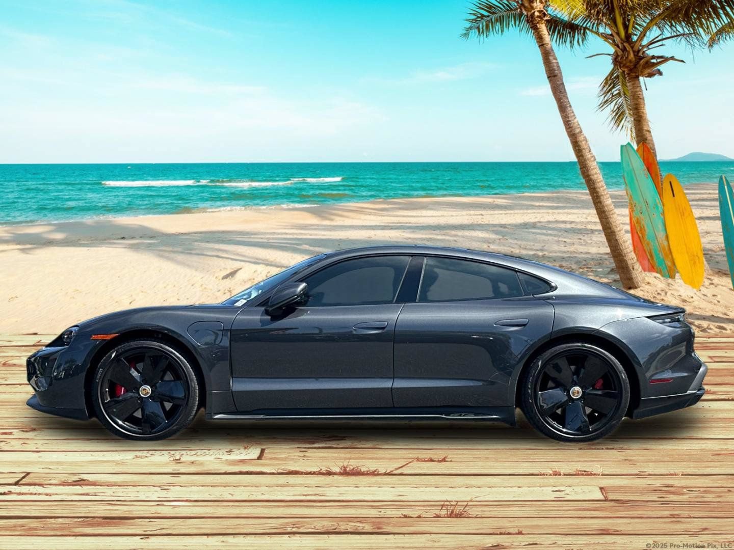 Used 2024 Porsche Taycan GTS AWD/4WD image 3