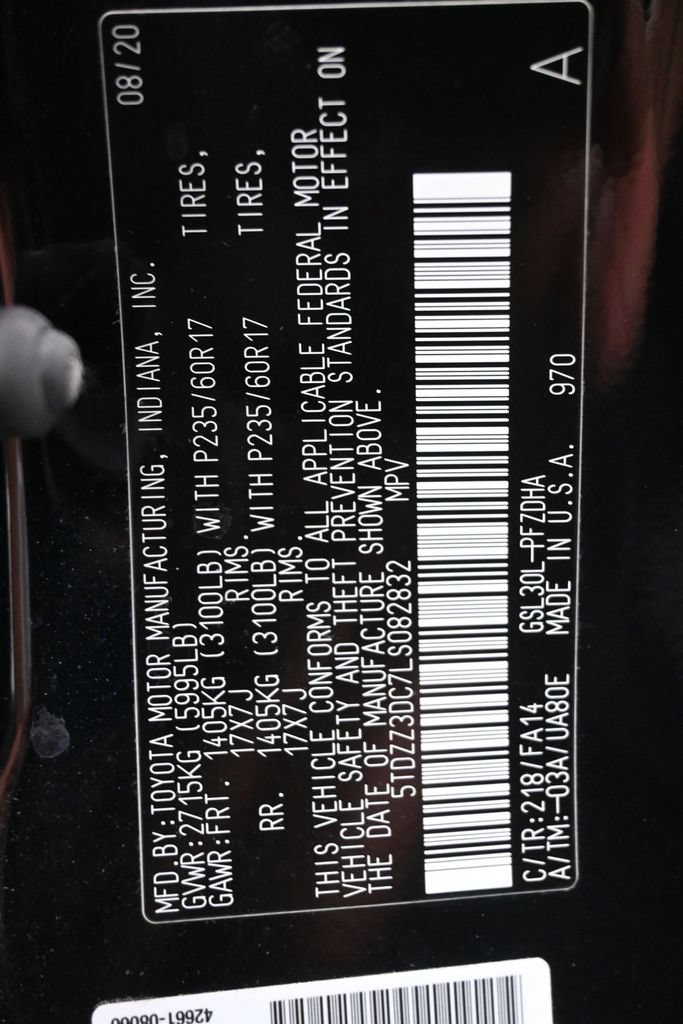 Used 2020 Toyota Sienna L FWD image 13