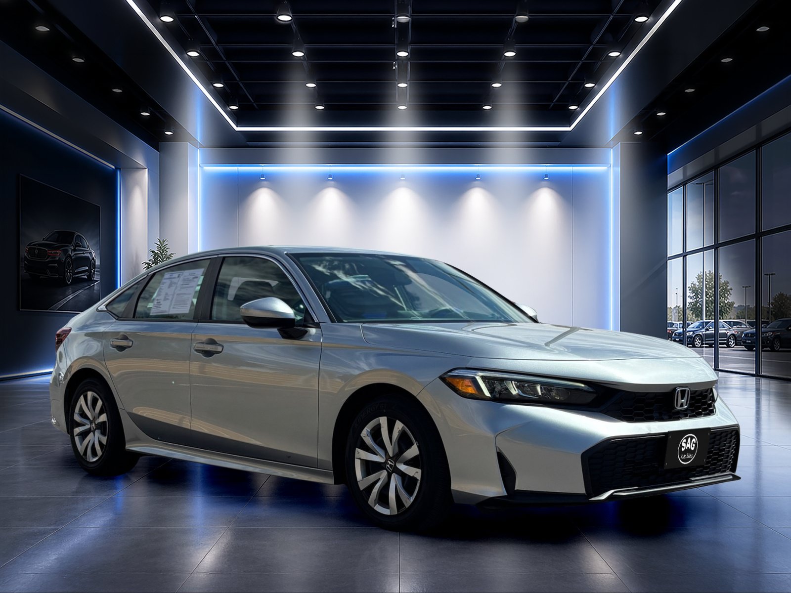 Used 2025 Honda Civic LX image 2