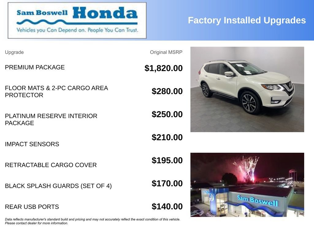 Used 2019 Nissan Rogue SL w/ Premium Package AWD/4WD image 4