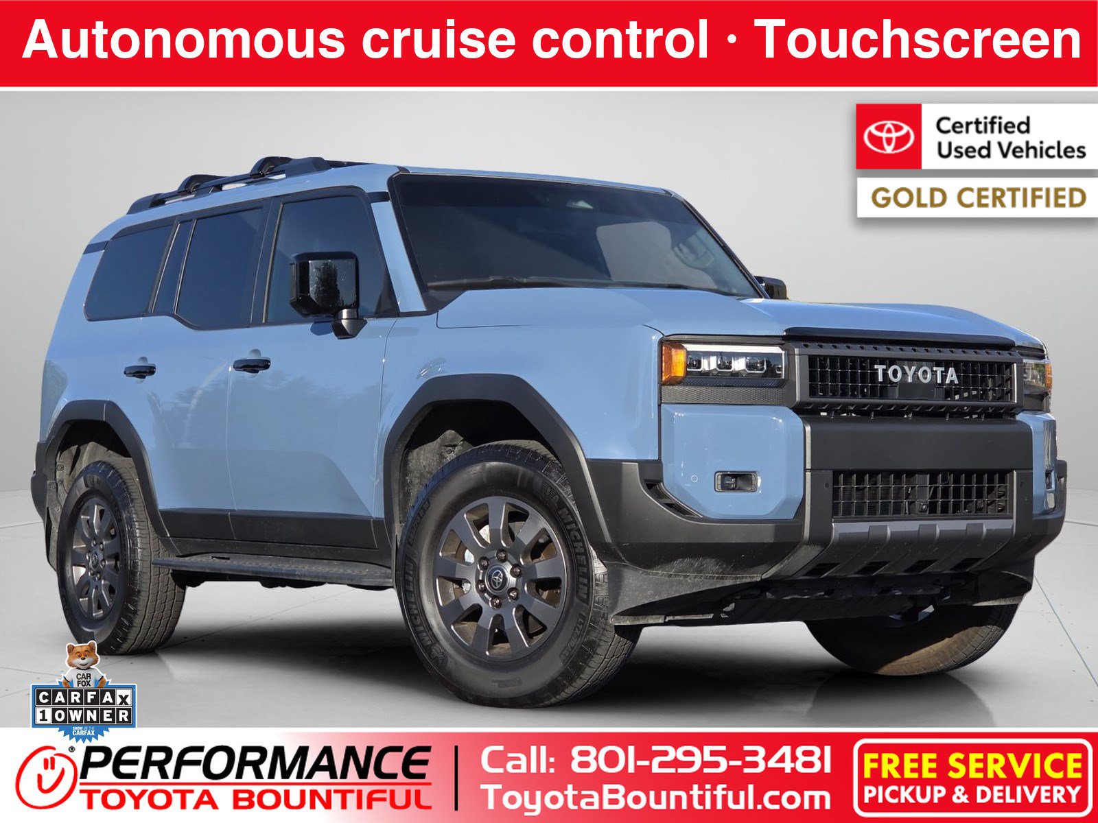 Certified 2025 Toyota Land Cruiser w/ Premium Package AWD/4WD image 1
