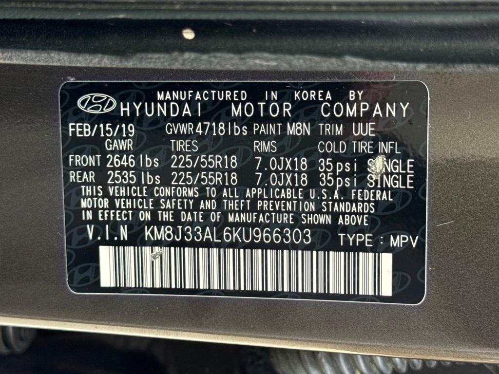 Used 2019 Hyundai Tucson SEL w/ Cargo Package image 29