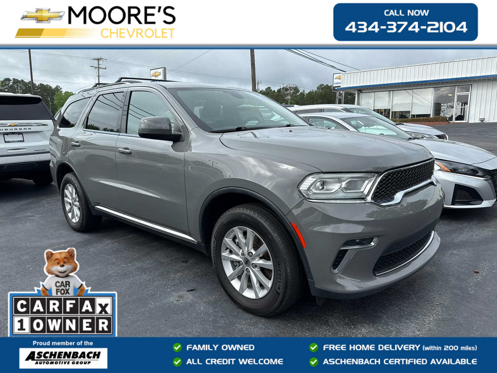 Used 2022 Dodge Durango SXT w/ Trailer Tow Group IV