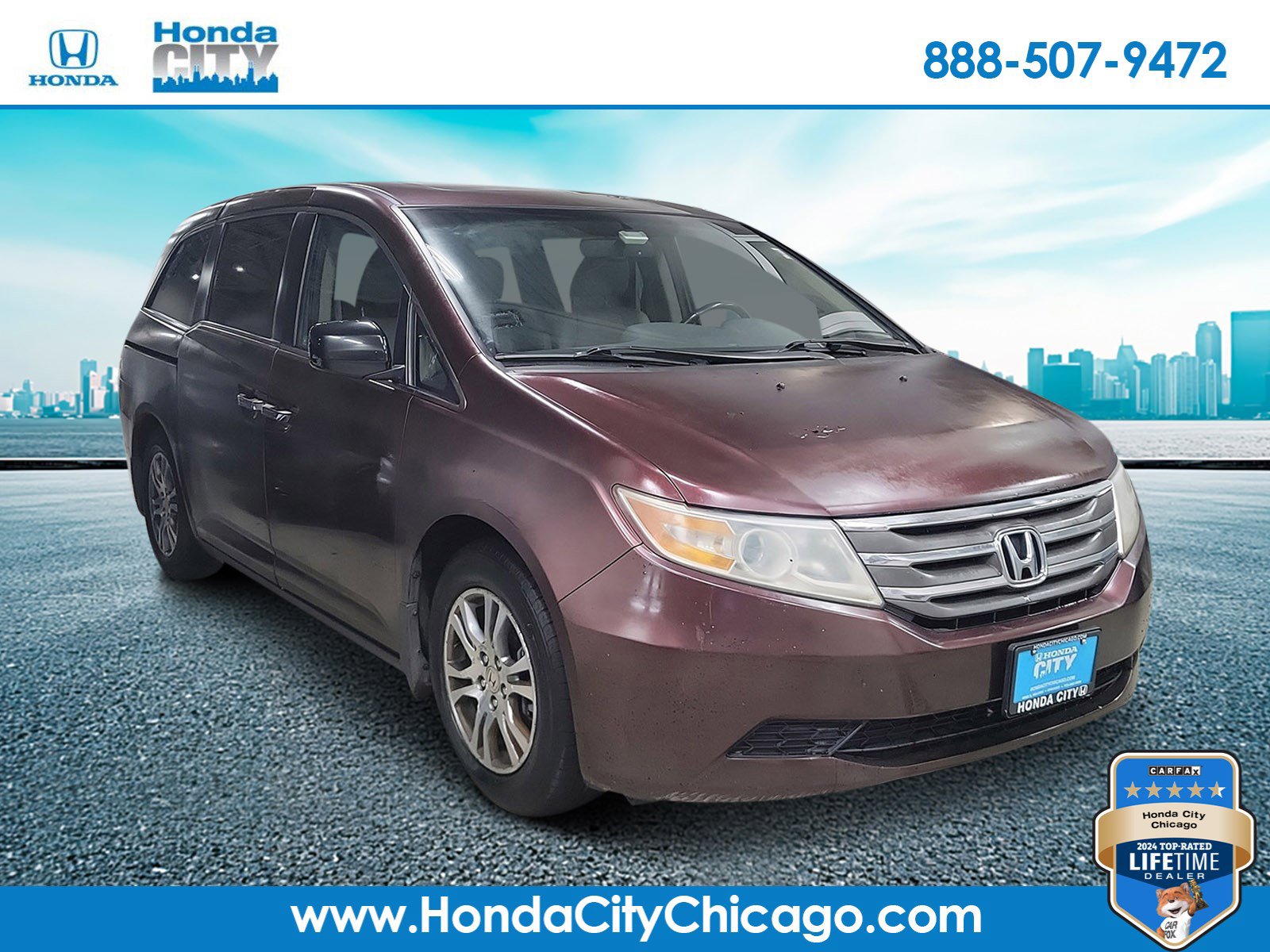 Used 2012 Honda Odyssey EX-L