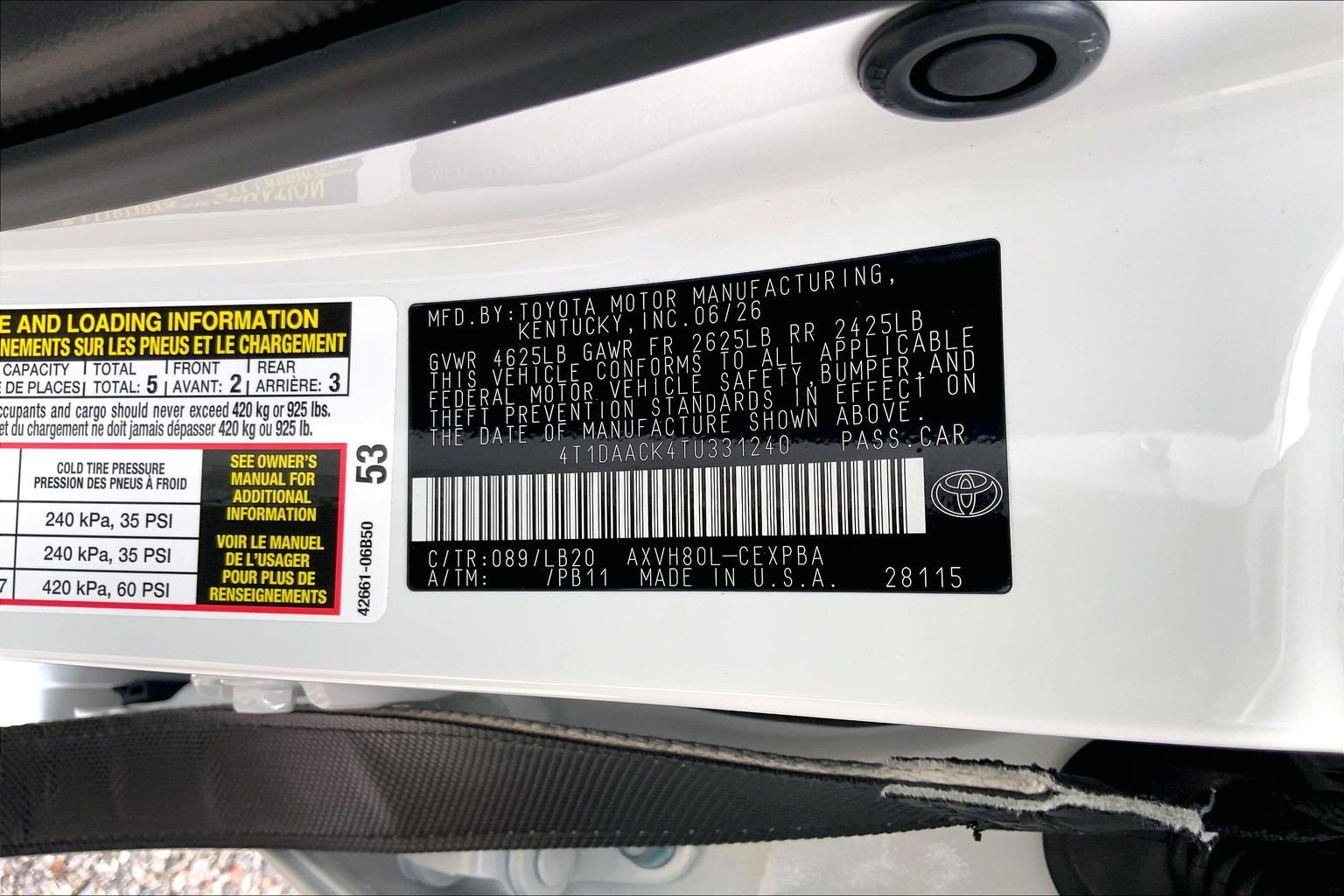 New 2026 Toyota Camry XSE FWD image 17