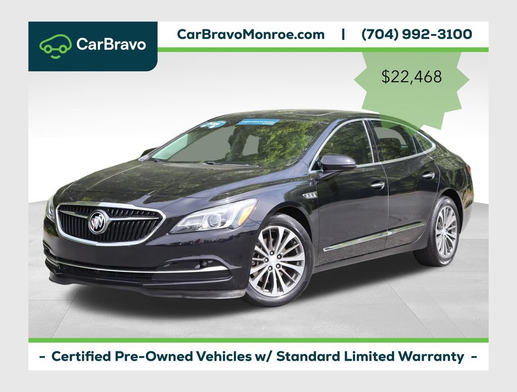 Certified 2019 Buick LaCrosse Essence w/ Sun and Shade Package AWD/4WD image 1