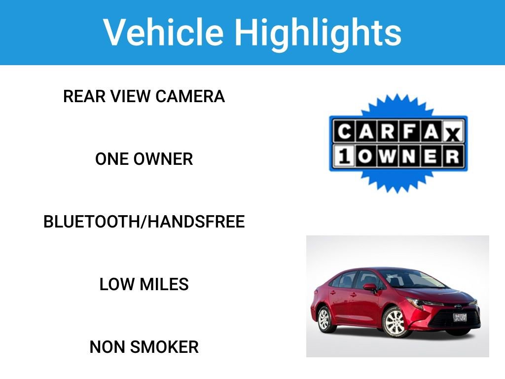 Used 2025 Toyota Corolla LE video 2