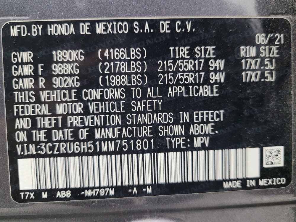 Used 2021 Honda HR-V EX image 33