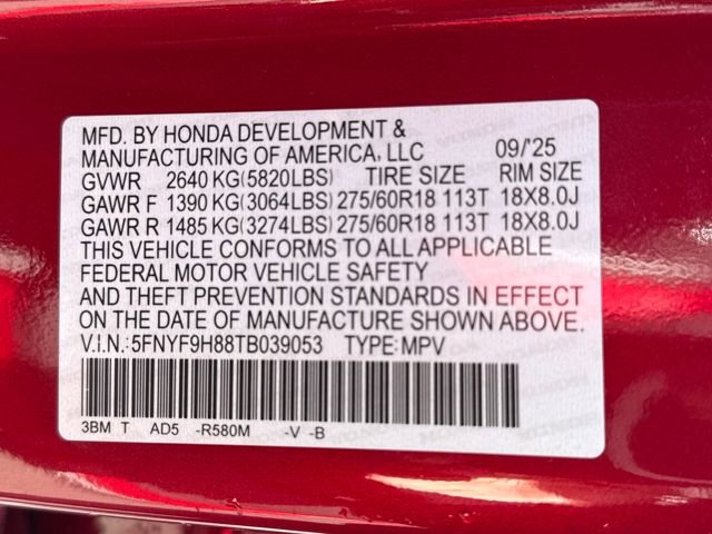 New 2026 Honda Passport TrailSport Elite image 17