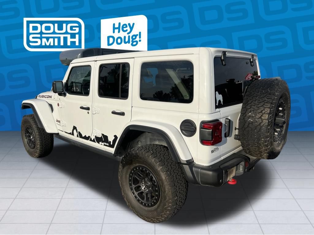 Certified 2022 Jeep Wrangler Unlimited Rubicon w/ Xtreme Recon 35" Tire Package AWD/4WD image 3